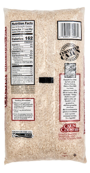 Cajun Country Medium Grain Rice